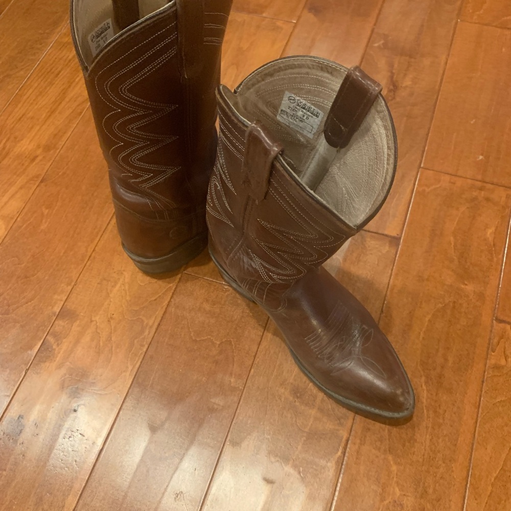 Steel Toe Cowboy/ Work Western Boot - Gem